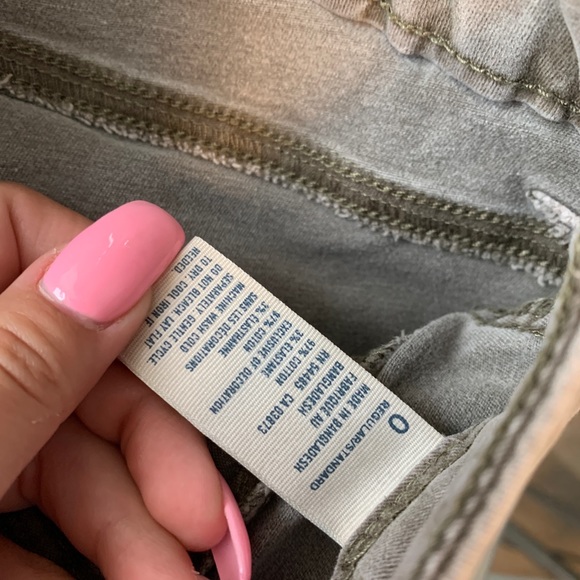 green american eagle jeans - Picture 2 of 3